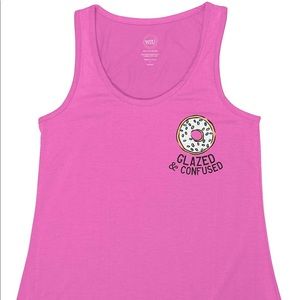 New Ladies “Glazed and Confused” Tank Top 🍩